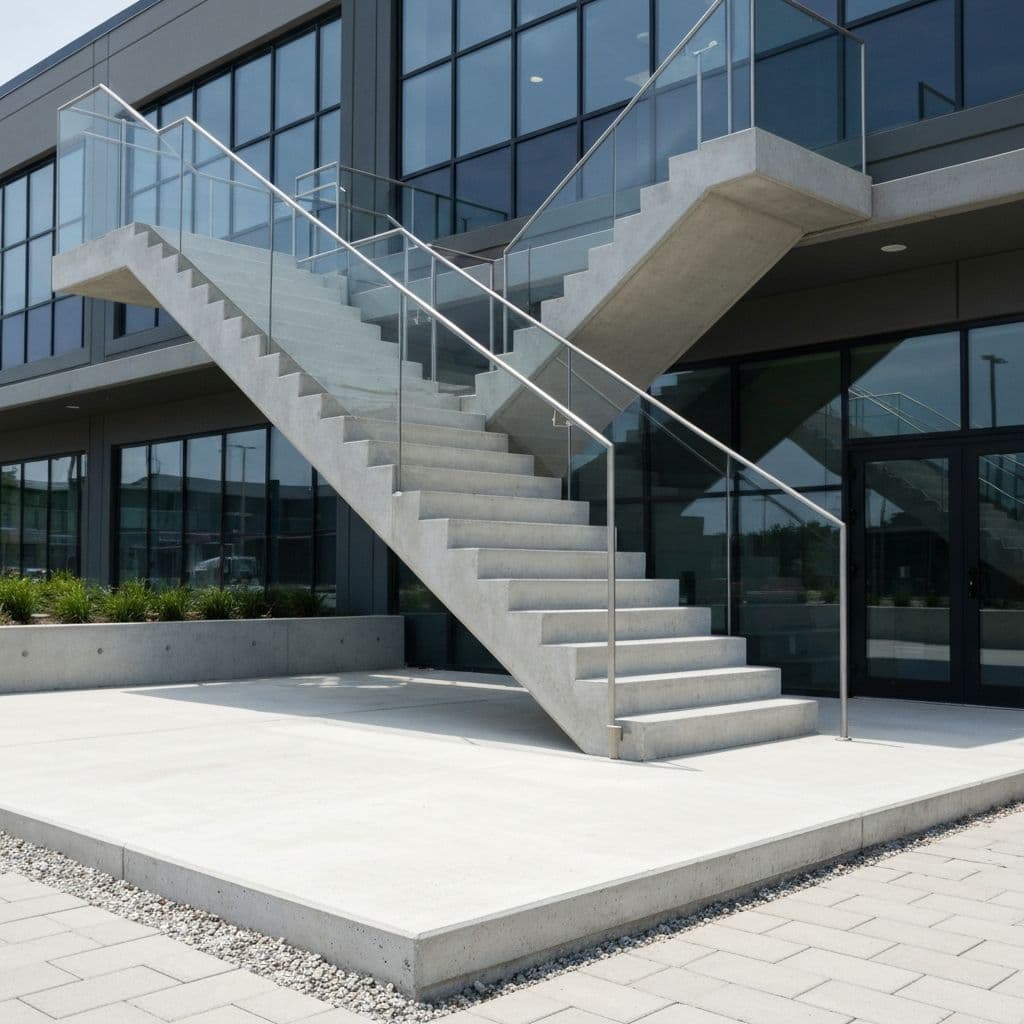 6 Advantages of Concrete Stairs