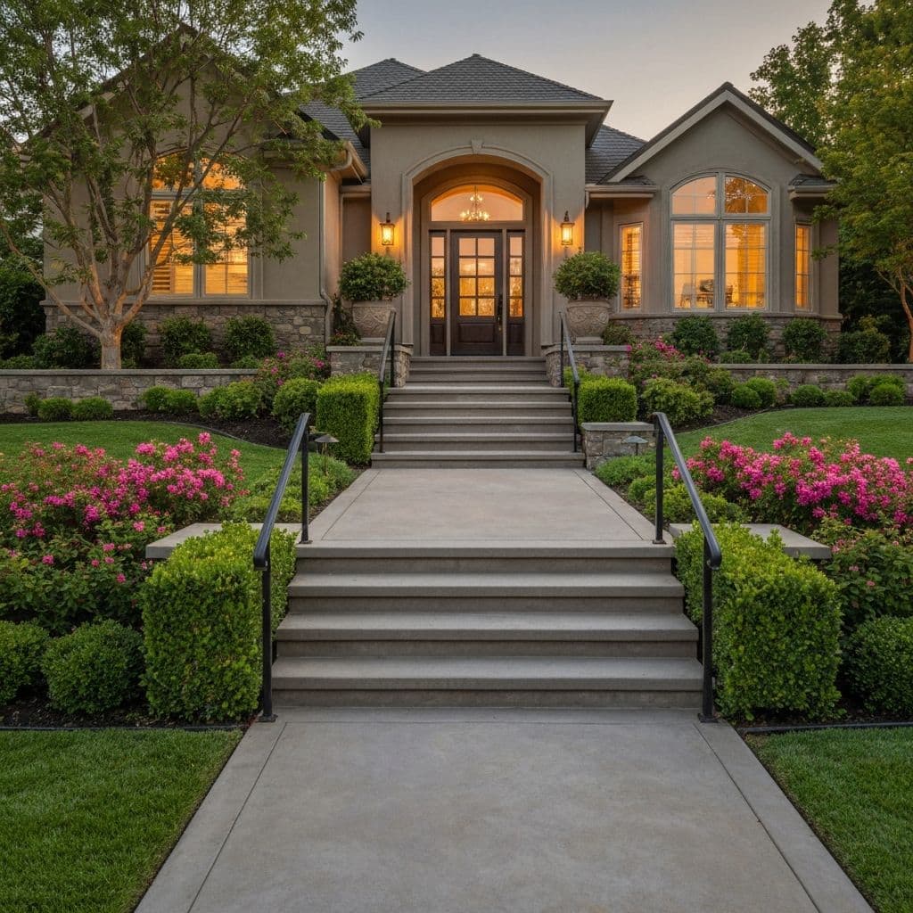 How Concrete Stairs Can Increase Home Value