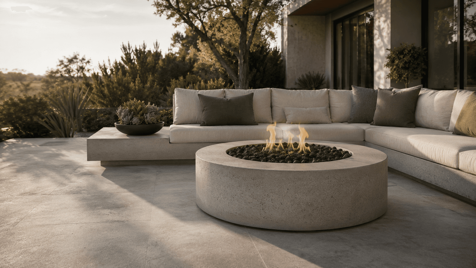 Custom Concrete Fire Pit Ideas: Designing the Centerpiece of Your Outdoor Space